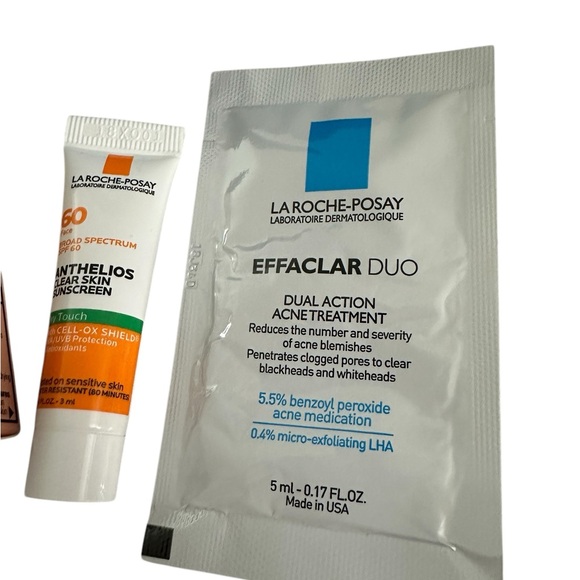 LA ROCHE POSAY BUNDLE CREAM TOLERIANE ROSALIAC AR NIB 40ml Pouch & travel sizes - Picture 13 of 14